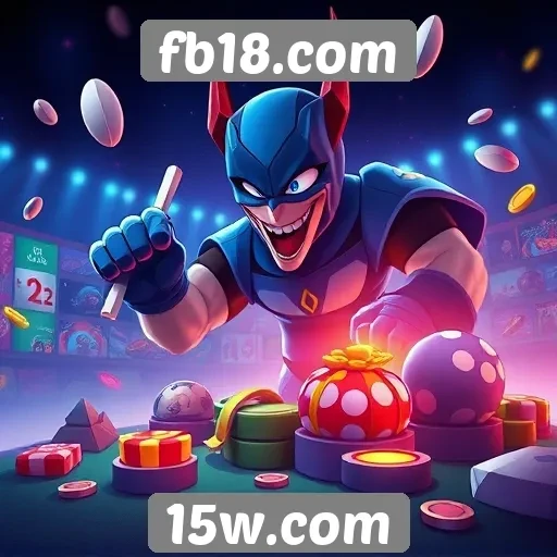 Visão geral das ofertas de jogos no fb18.com